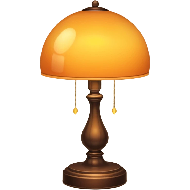 Lamp with warm glow emoji