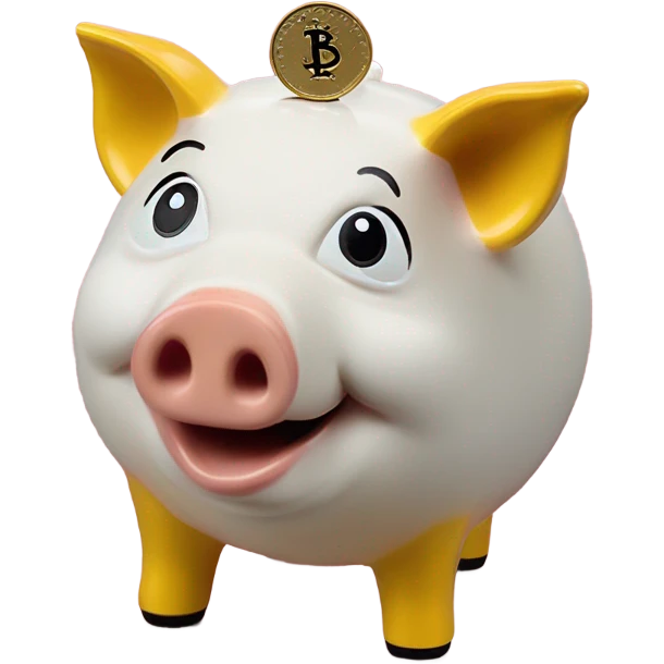 Pig bank emoji