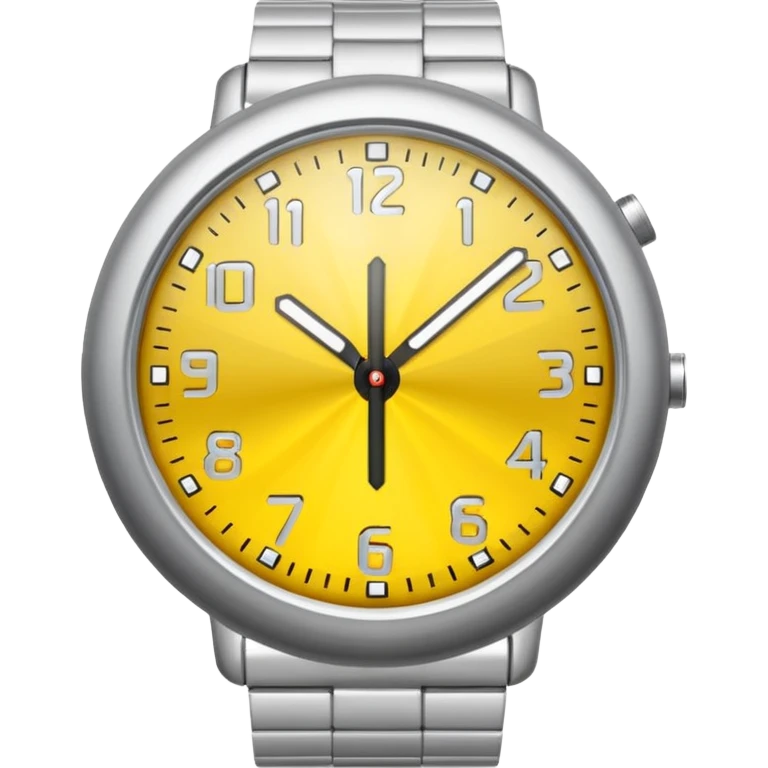 un reloj de luz emoji