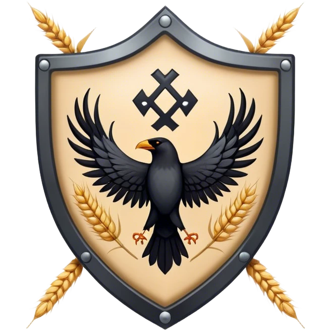 weat and crow runic blason shield emoji