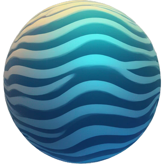 sphere emitting waves  emoji