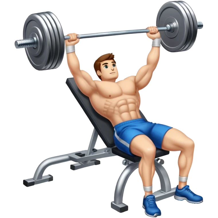 Dumbbell Incline Bench Press emoji
