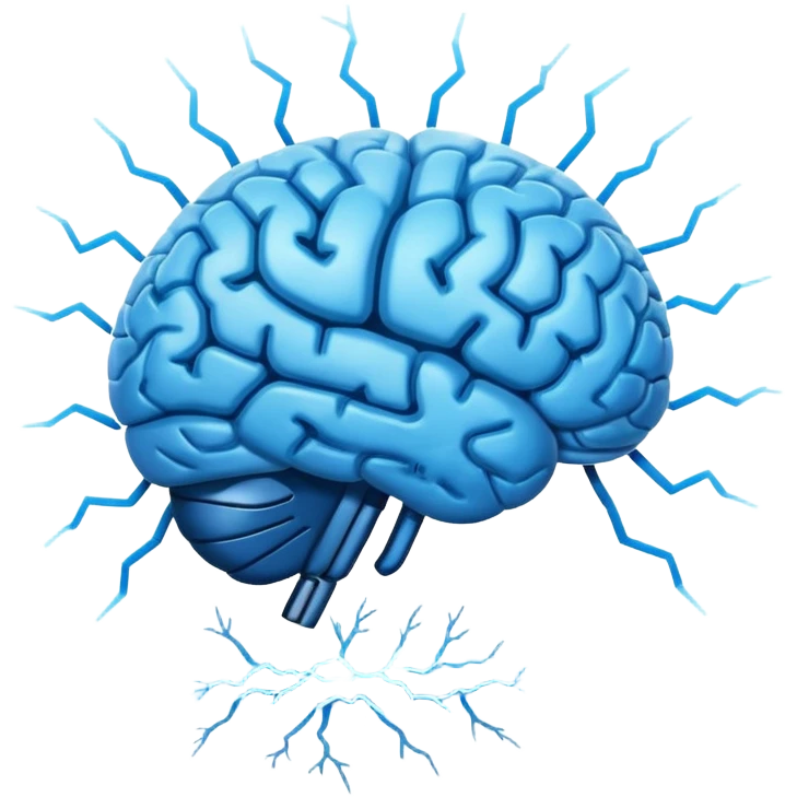 Real Brain signal  emoji