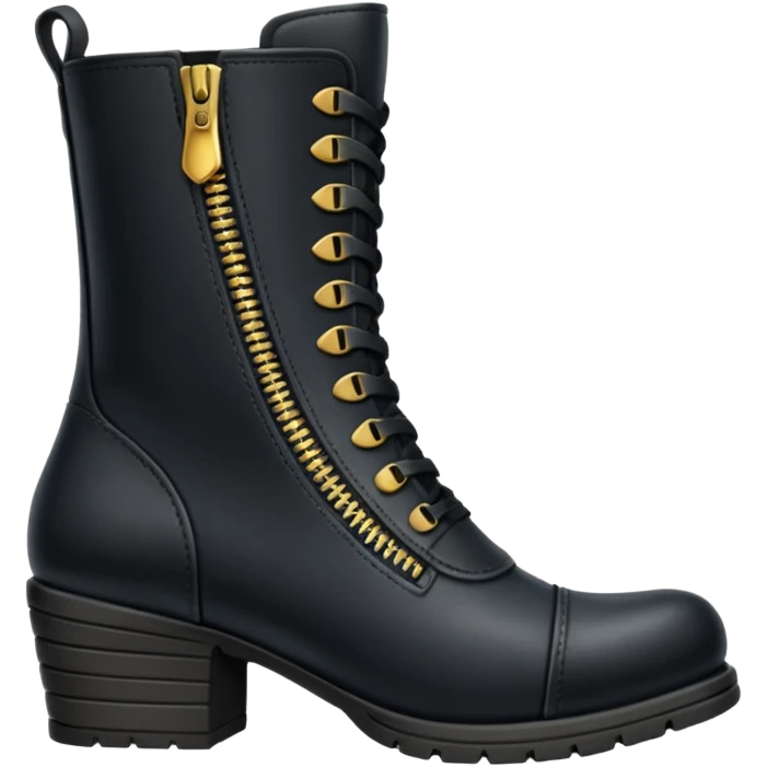 zipper boot emoji