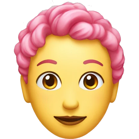 symbolde de l'infini rose  emoji