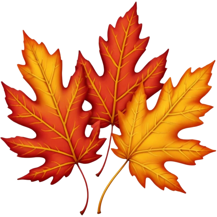 the fall season, emoji