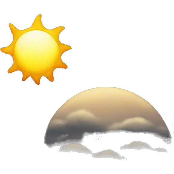 Sun emoji