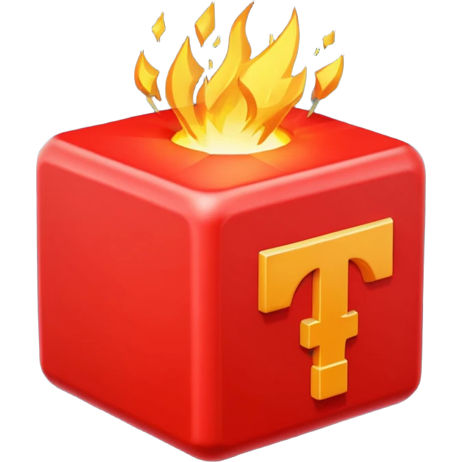 make a classic TNT cubegenerate a bright red TNT cube emoji