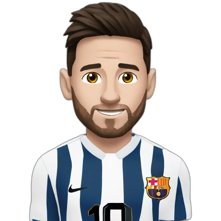 Messi plus fort que Ronalfo emoji