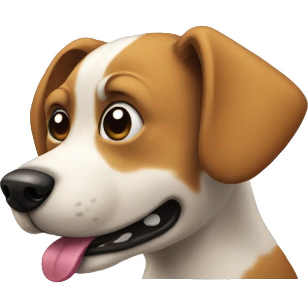 Dog playing ps4 emoji