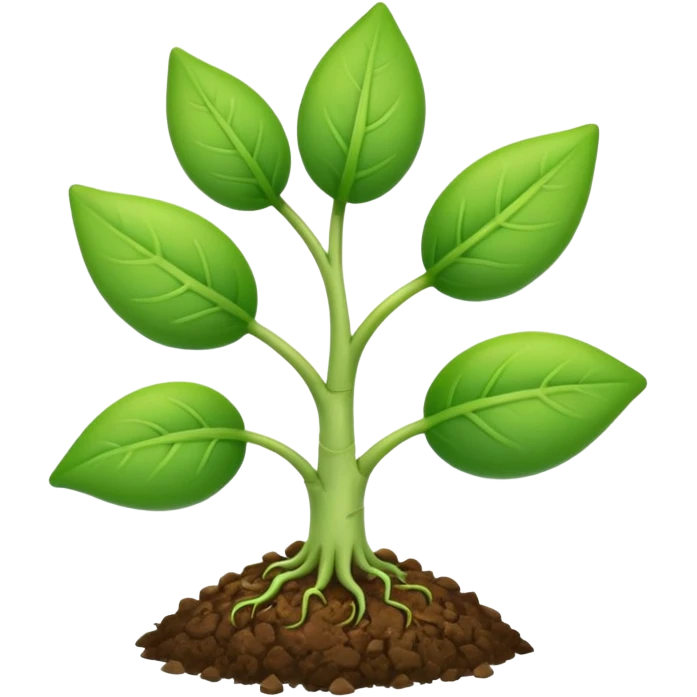 growth, sprouting plant emoji