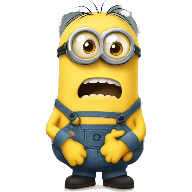 Tired minion emoji