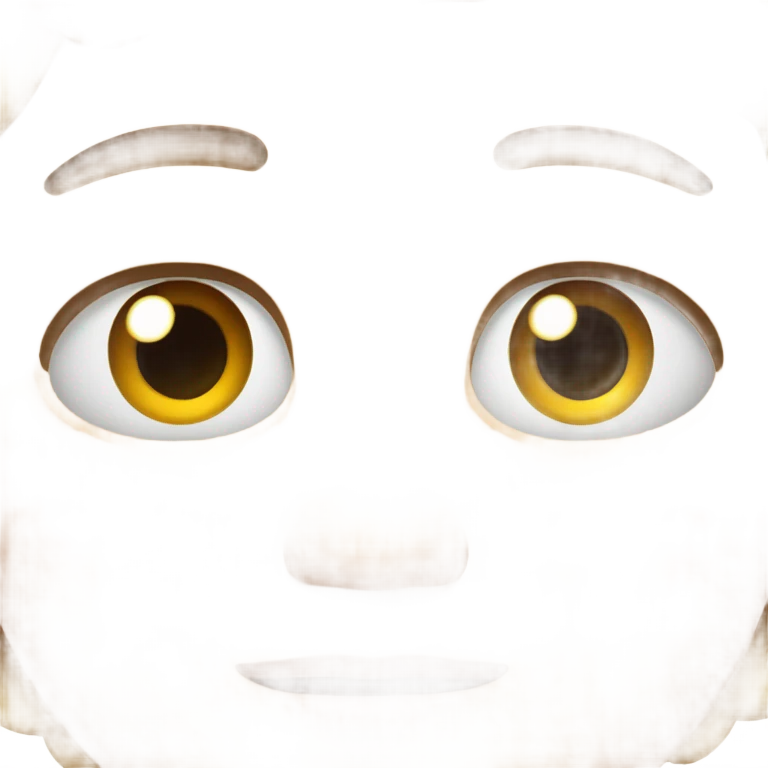 Annoyed face emoji