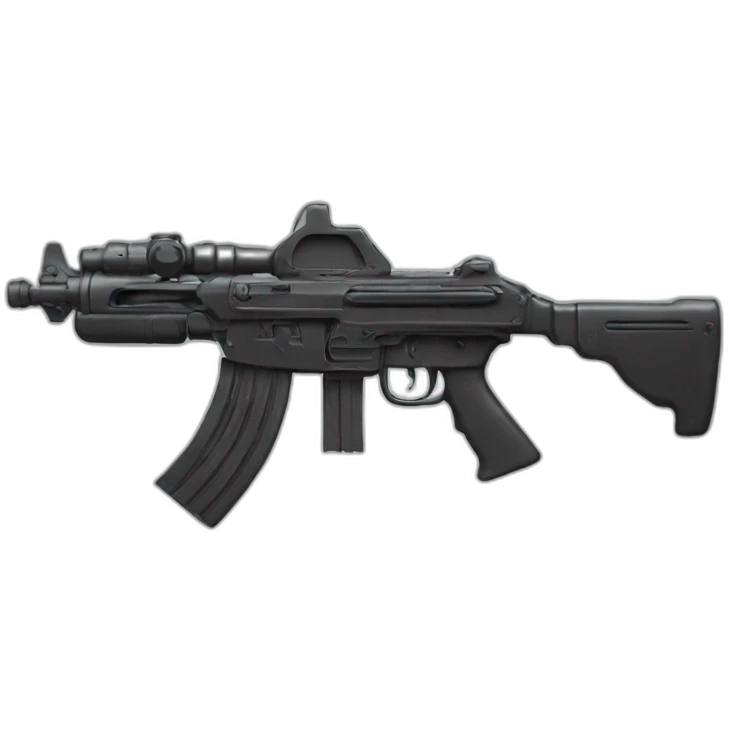 machine gun emoji