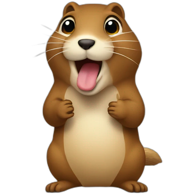 gopher singing emoji