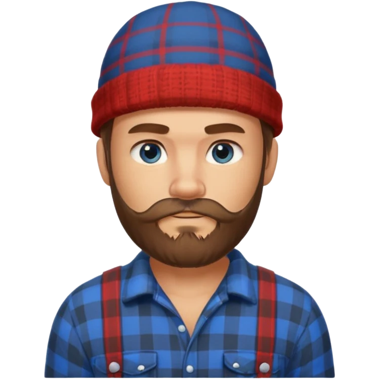 lumberjack man emoji