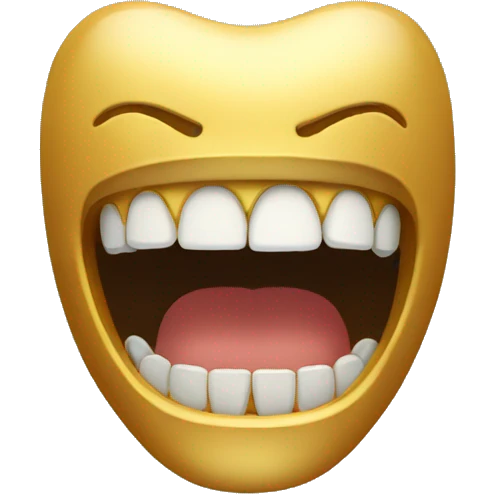 gold teeth  emoji