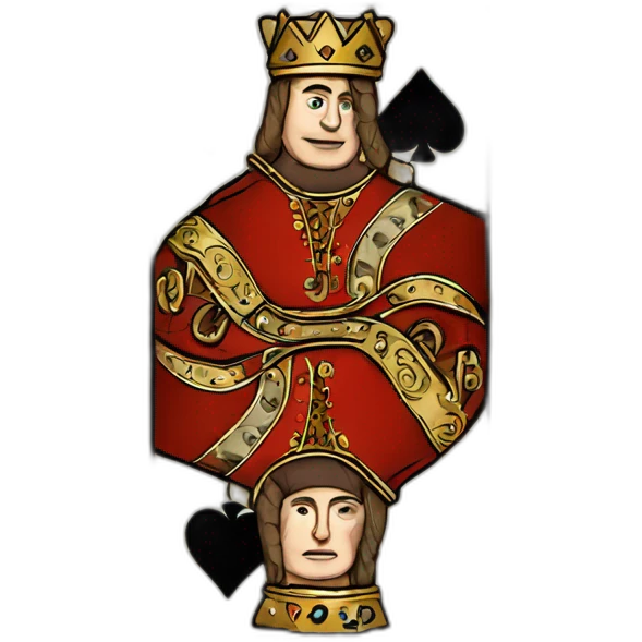 king of hearts playing card emoji