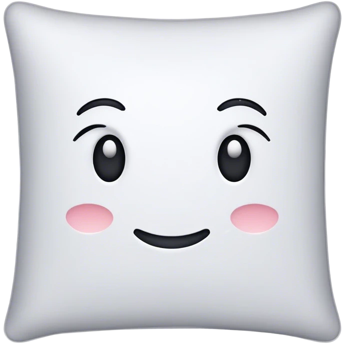 White cushion emoji
