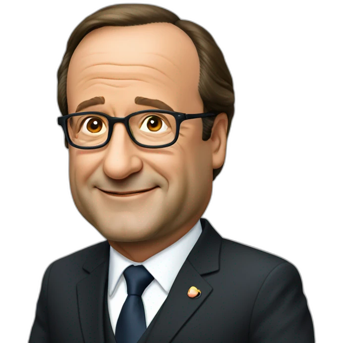François Hollande emoji