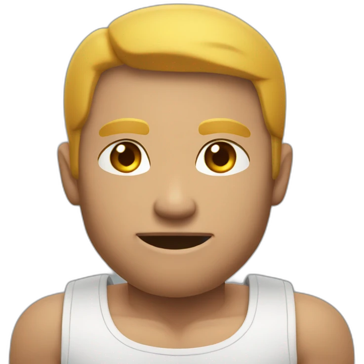 Muscular man emoji