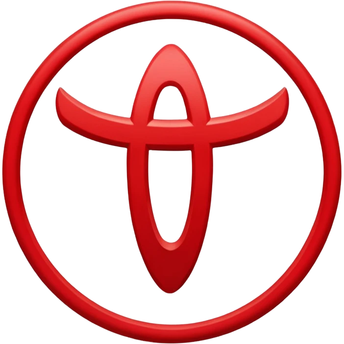 Toyota logosu emoji