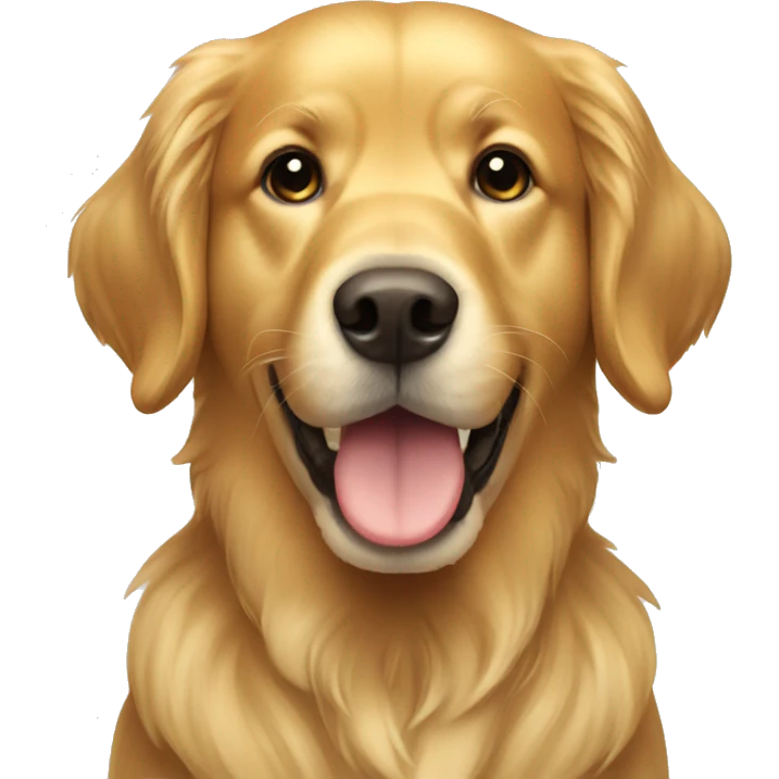 golden retriever emoji