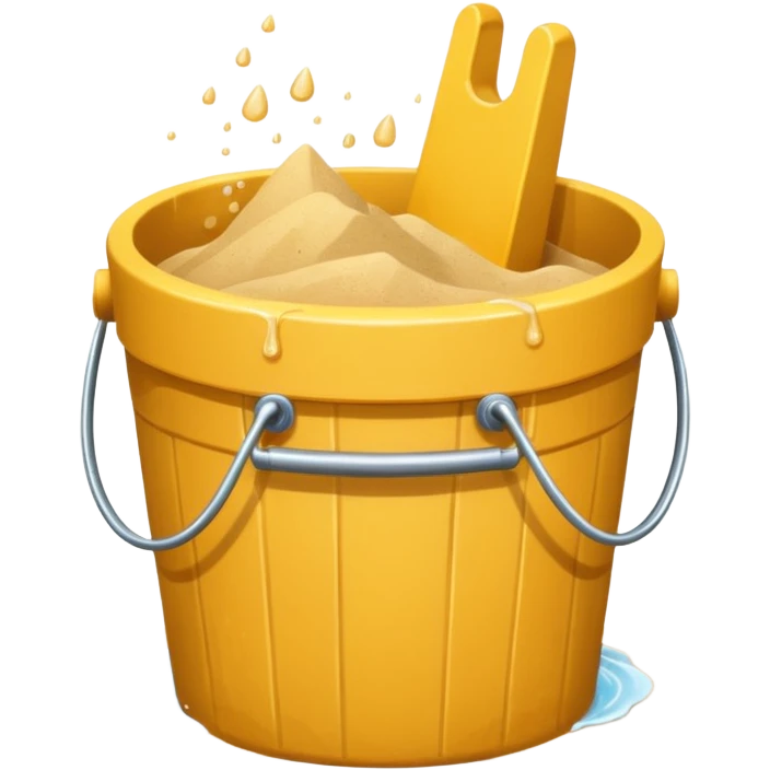 sand castle, Bucket-shaped castle emoji