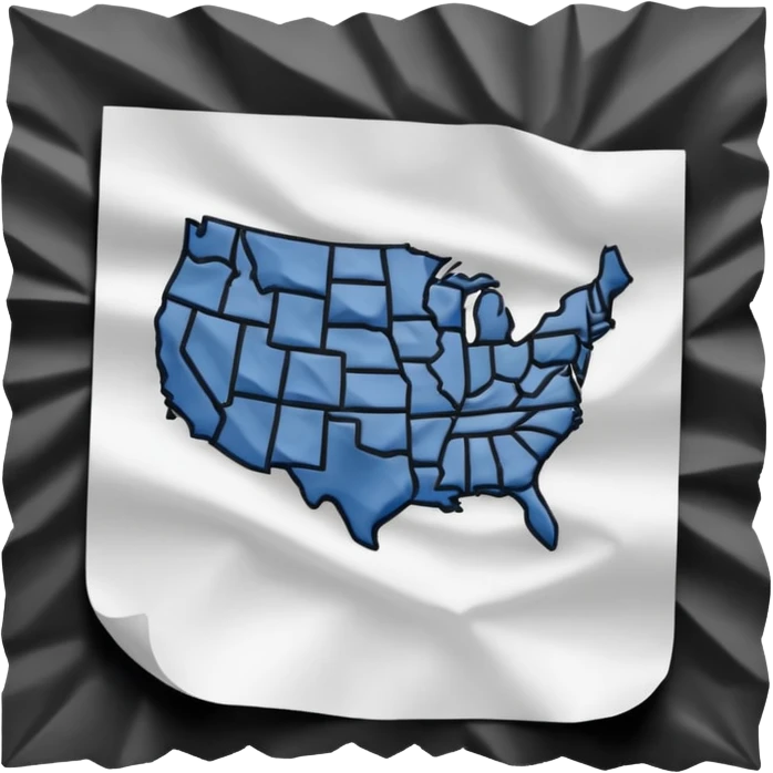 THE TEXT " HUB 22 AMERICA " ON A PIECE OF PAPER emoji