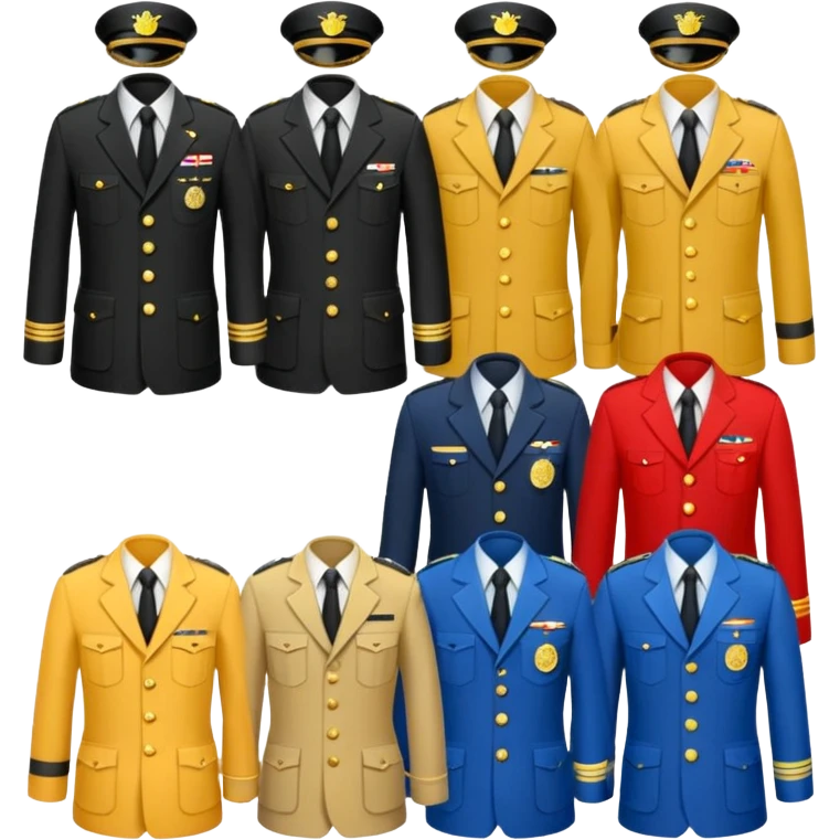 uniformes emoji