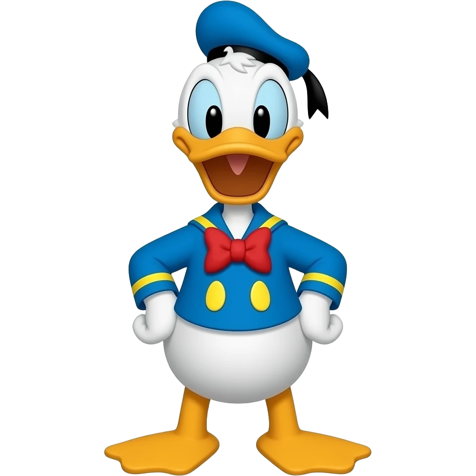Donald duck emoji