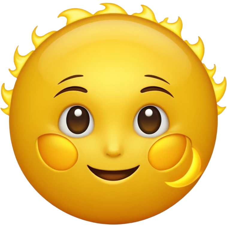 Sun emoji