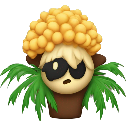 pjnk palm puff hoodie emoji