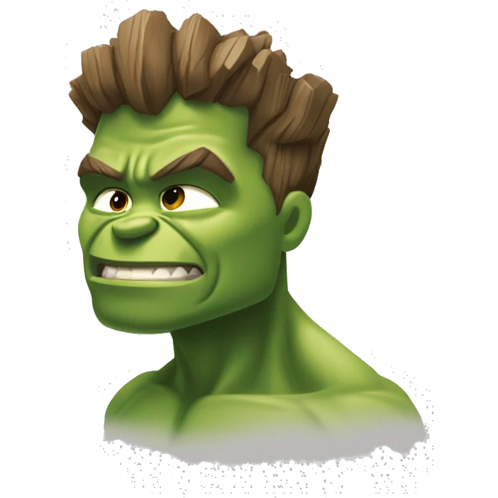 Kafasında groot ola hulk emoji