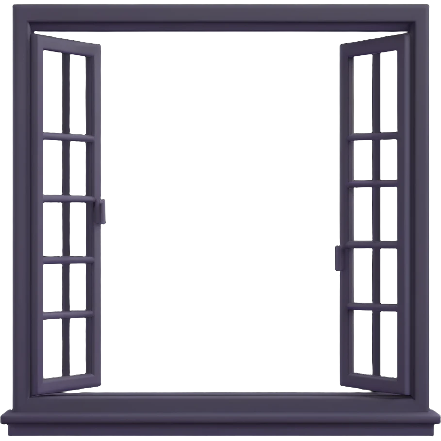 big open window emoji