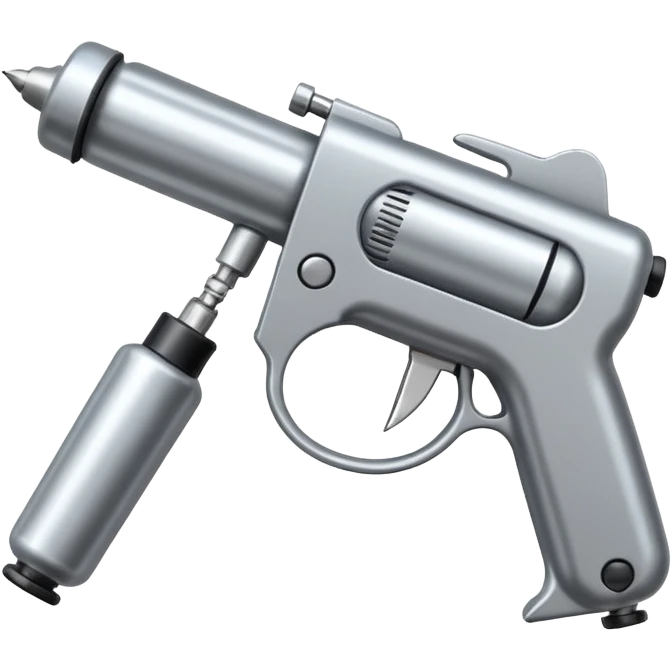 Tattoo gun and needle emoji