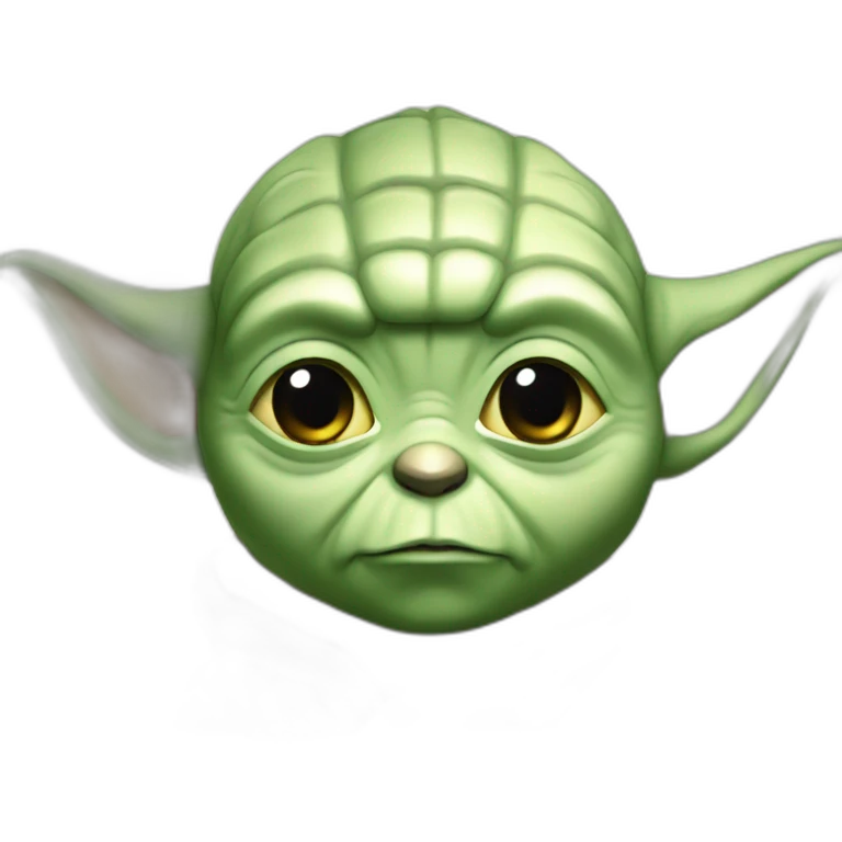 Cute Yoda emoji