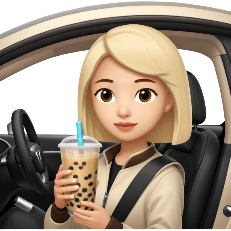 bobatea in tesla emoji