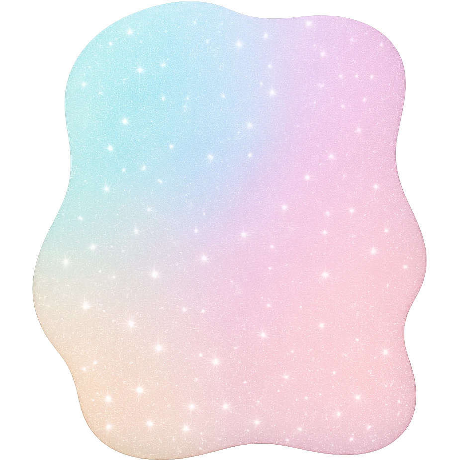 sparkly pastel object, remove background emoji