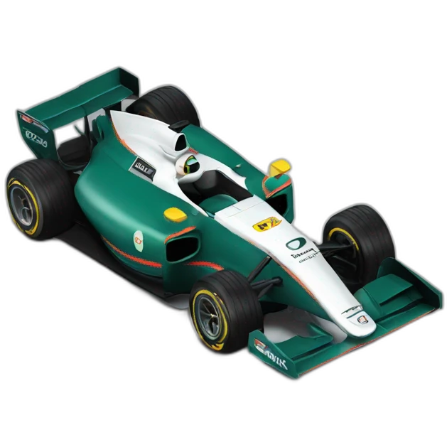 Aston Martin formula 1 car emoji