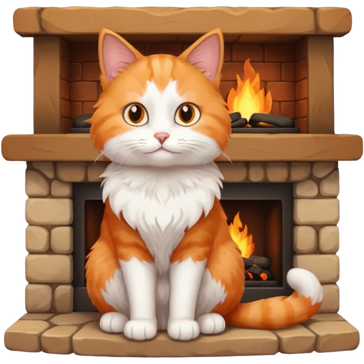 Hearth cat emoji