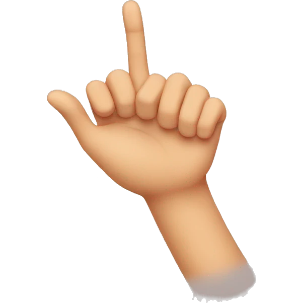 like with your hand emoji