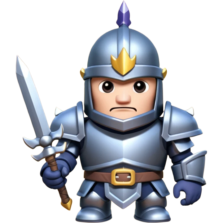 Mini pekka from clash royale  emoji
