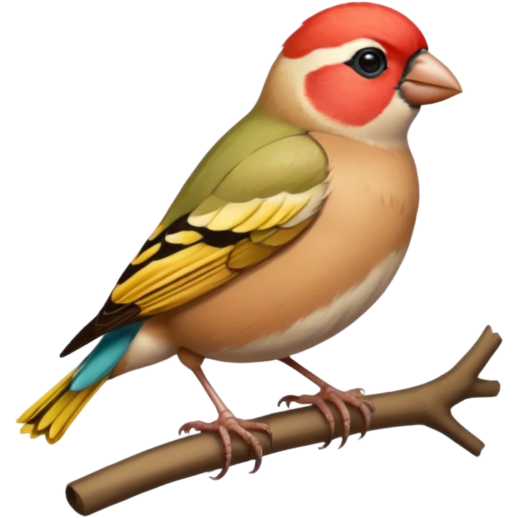 Finch bird emoji