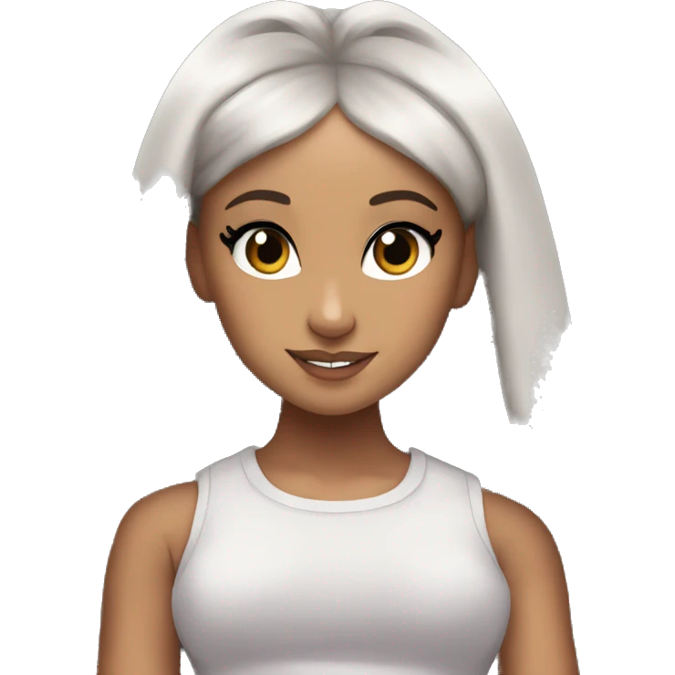 Ariana Grande thank u next album cover emoji