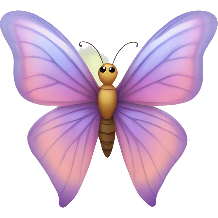 Fairy butterfly emoji