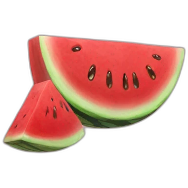 eaten watermelon emoji