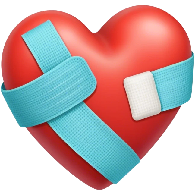 Healing Heart, make it colourful emoji