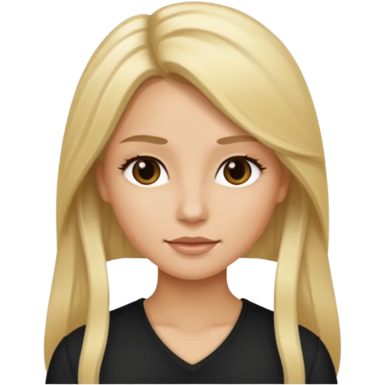 Tipos de rubio en mujer  con californianas cabello en de negro a rubio emoji