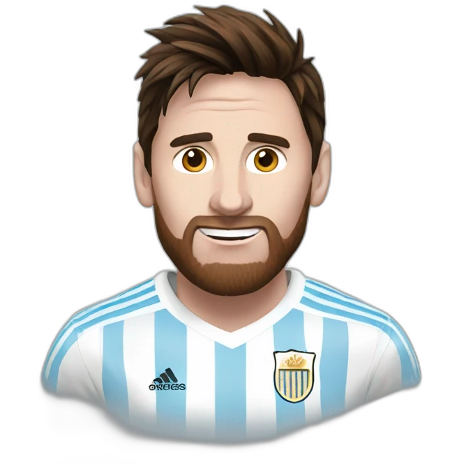 messi argentina emoji